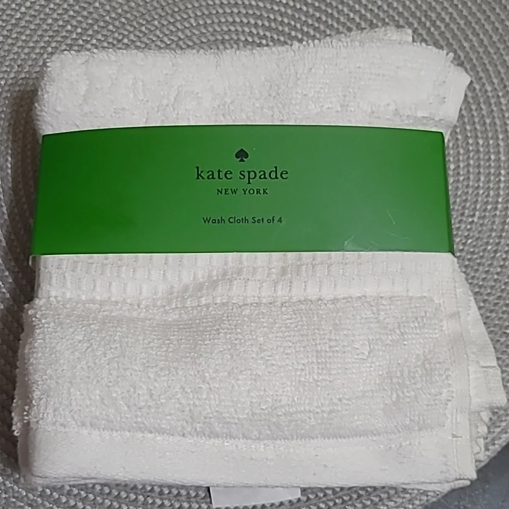 Kate Spade Washcloth Set